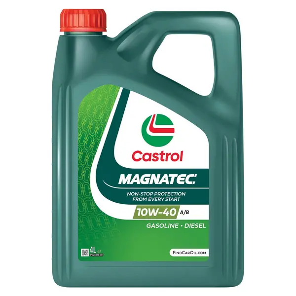 Castrol Engine oil Castrol Magnatec 10W-40 A/B Capacity: 4l, Part Synthetic Oil 15F7CE