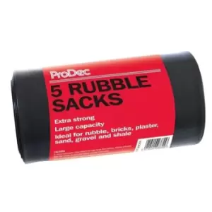 ProDec Roll Of 5 Heavy Duty Rubble Sacks- you get 20
