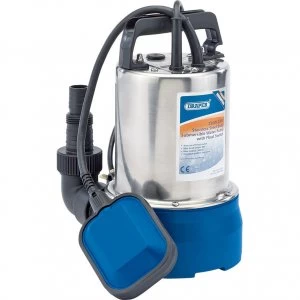 Draper SWP110SS Stainless Steel Submersible Clean Water Pump 240v