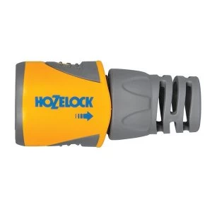 Hozelock 2050 Hose End Connector Plus for 12.5-15mm (1/2-5/8in) Hose (Twin Pack)