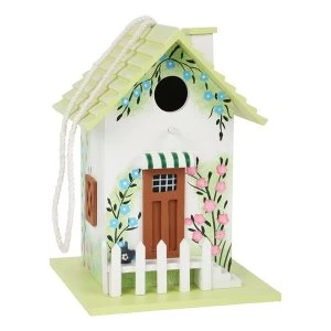 Legler - Small Foot Pastel Wooden Birdhouse for Wildlife Garden (Multi-colour)
