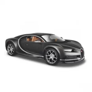 1:24 Bugatti Chiron Metallic Grey Diecast Model
