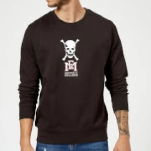 East Mississippi Community College Skull and Logo Sweatshirt - Black - XL