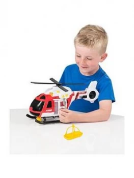 Teamsterz Teamsterz Large Light & Sound Fire Helicopter