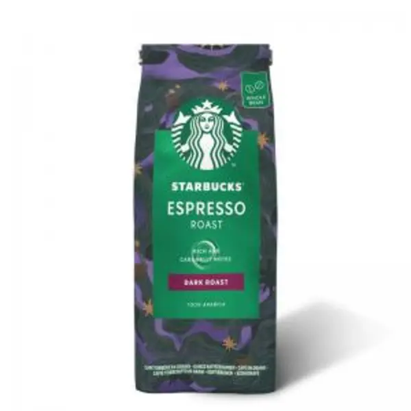 Starbucks Dark Espresso Roast Coffee Bean 200g Pack