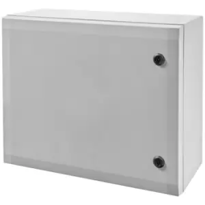 Fibox 8120025 ARCA 40x50x21cm Cabinet, PC Grey cover, 2-point locking
