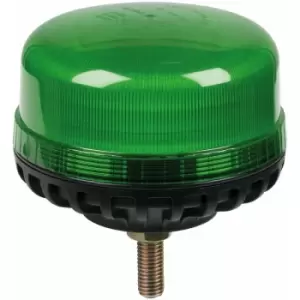 Sealey WB951LEDG Warning Beacon SMD LED 12/24V 12mm Bolt Fixing - Green