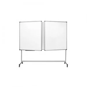 Bi-Office Maya Magnetic Trio Board with Mobile Stand 2000 x 1000 mm