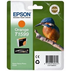 Epson Kingfisher T1599 Orange Ink Cartridge