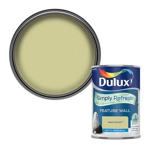 Dulux Simply Refresh Feature Wall Melon Sorbet Matt Emulsion Paint 1.25L