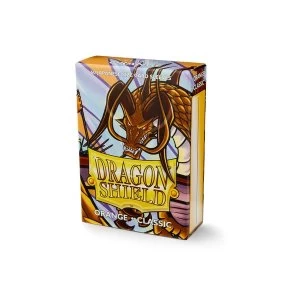 Dragon Shield Japanese Size Orange Card Sleeves - 60 Sleeves