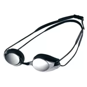 Arena Unisex Racing Goggles Tracks Mirror - Black