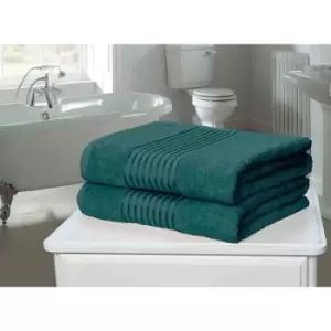 Rapport Home Furnishings Windsor 500gsm Towel Bale - 2 Piece - Teal
