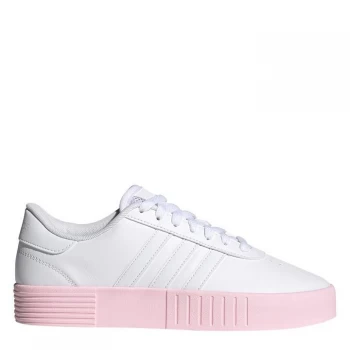 adidas Court Bold Womens Trainers - White/Pink