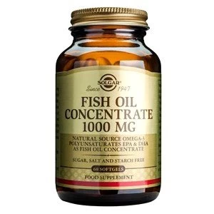 Solgar Fish Oil Concentrate 1000 mg Softgels 120 softgels