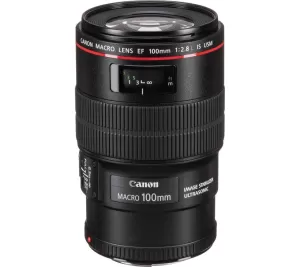 Canon EF 100 mm f-2.8 USM Macro Lens