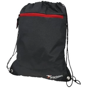 Precision Pro HX Drawstring Bag Charcoal - Black/Red