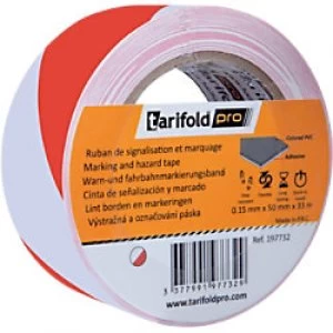 Tarifold Floor Marking Tape Vinyl 5cm Red & White