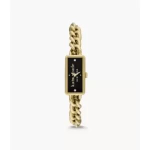 Kate Spade New York Womens Rosedale Three-Hand -Tone Stainless Steel Watch - Gold
