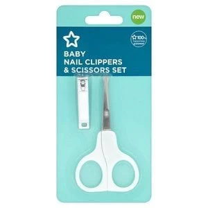 Superdrug Baby Nail Clippers and Scissors Set