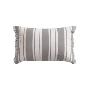 Helena Springfield Classic Stripe Cushion 50cm x 30cm, Grey
