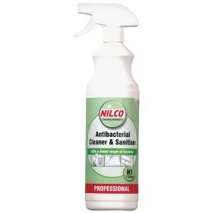 Nilco Antibacterial Cleaner and Sanitiser Refill - 1L