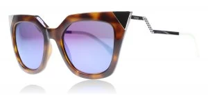 Fendi 0060/S Sunglasses Tortoise W43 52mm
