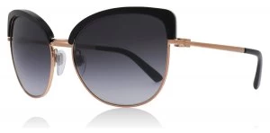 Bvlgari 6082 Sunglasses Black / Gold 376-8G
