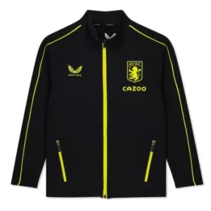 Castore Aston Villa Anthem Home Jacket Juniors - Black