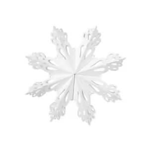 Broste Copenhagen Snowflake Ornament White / Medium