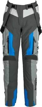Furygan Discovery Motorcycle Textile Pants, grey-blue, Size XL, grey-blue, Size XL