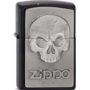 Zippo Phantom Skull Lighter Black Matte