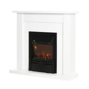 Etna 1000 2000W Electric Fire & Mantelpiece with LED Flames Remote Timer