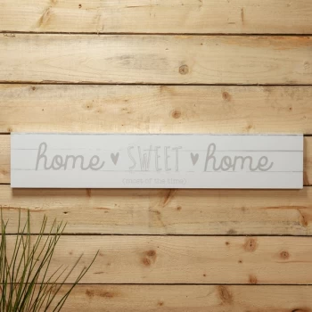 Love Life Giant Plaque - Home Sweet Home