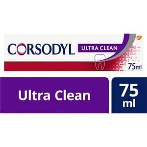 Corsodyl Bleeding Gum Toothpaste Daily Ultra Clean 75ml
