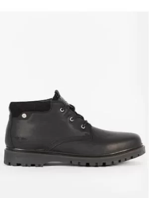 Barbour Alder Waterproof Boots, Black, Size 9, Men