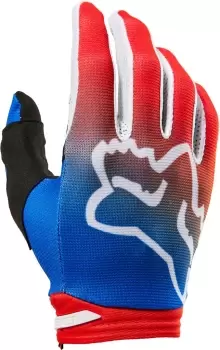 FOX 180 Toxsyk Motocross Gloves, red Size M red, Size M