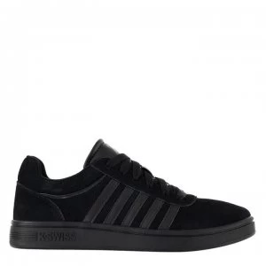 K Swiss Court Cheswick Mens Suede Trainers - Black