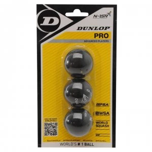 Dunlop Squash Balls - Double Yellow
