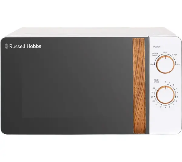 Russell Hobbs Scandi RHMM713 Compact Solo Microwave - White 5060440040030