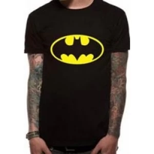 Batman Logo DC Essentials Range T-Shirt XX-Large - Black