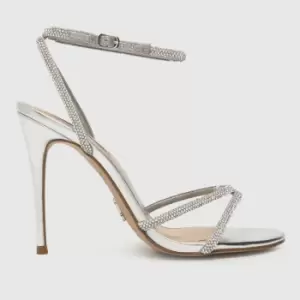 Steve Madden bryanna high heels in silver