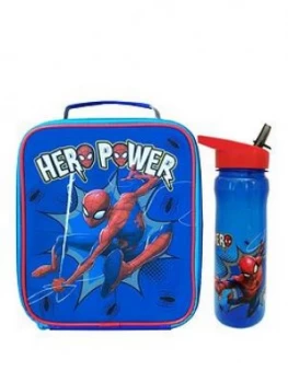 Spiderman Hero Power Lunch Bag & Bottle