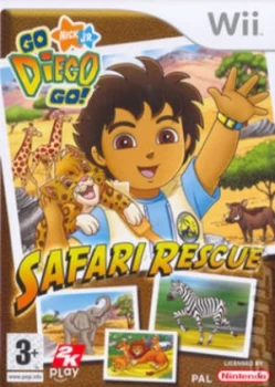 Go Diego Go Safari Rescue Nintendo Wii Game