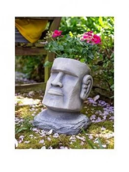 La Hacienda Moai Head Planter - Large