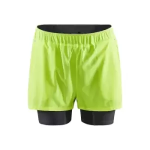 Craft Mens ADV Essence Stretch 2 in 1 Shorts (S) (Flumino)