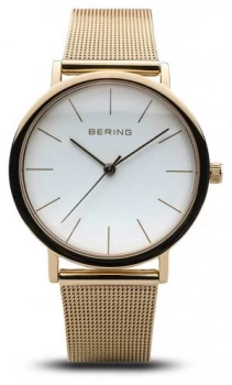 Bering Ladies Classic Gold Mesh 13436-334 Watch