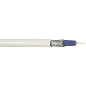 Coax Outside diameter 6.90 mm 75 100 dB White Blue Hama 86683 Sold by the metre