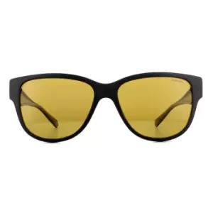 Suncovers Square Black Yellow Polarized Sunglasses
