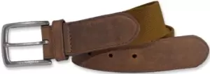 Carhartt Rugged Flex Leather Belt, brown, Size 36, brown, Size 36